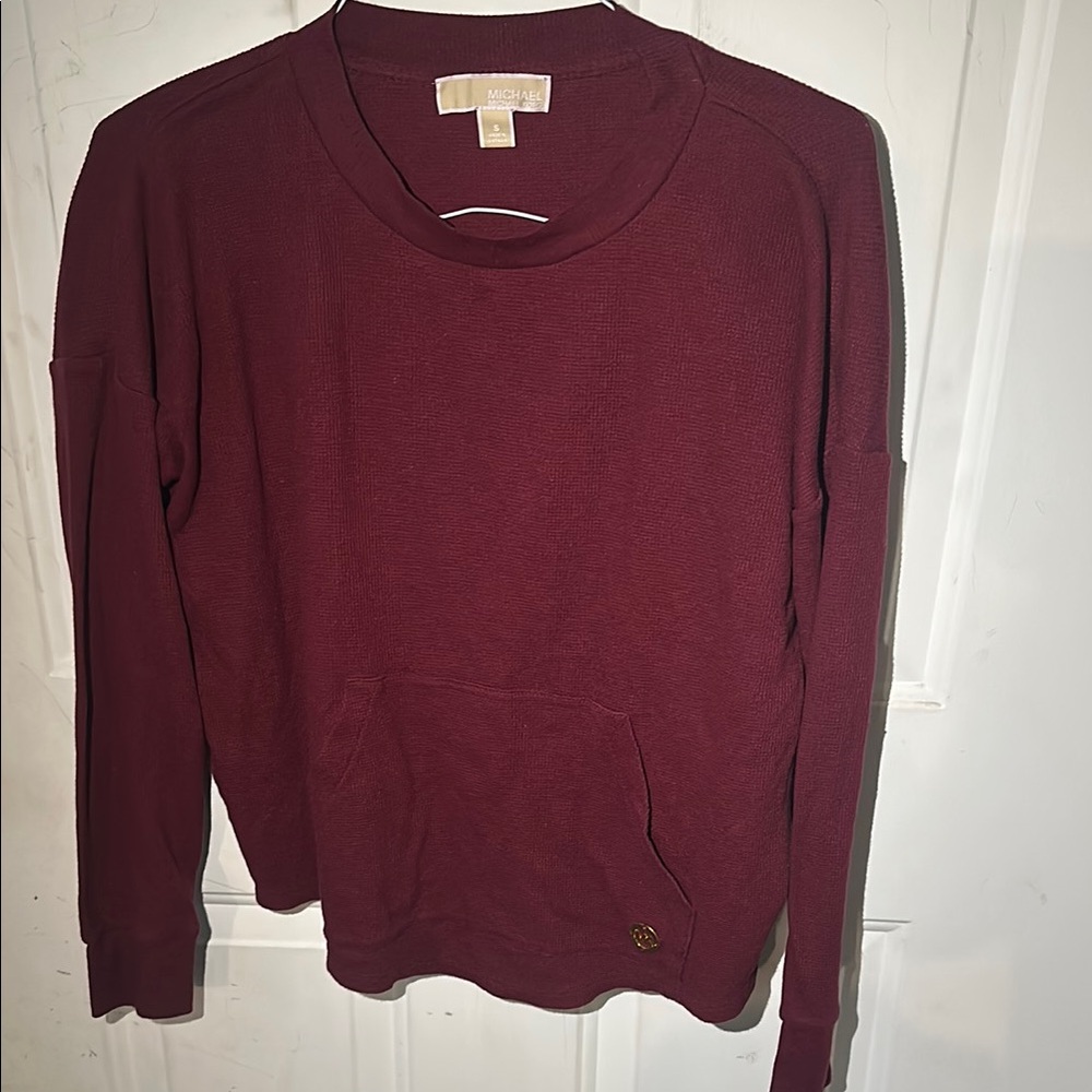 Women’s Michael Kors Burgundy Light Sweater

Size: S